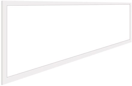 LED Paneel - Aigi - 30x120 Helder/Koud Wit 6000K - 40W High Lumen UGR19 - Inbouw Rechthoek - Inclusief Stekker - Mat Wit