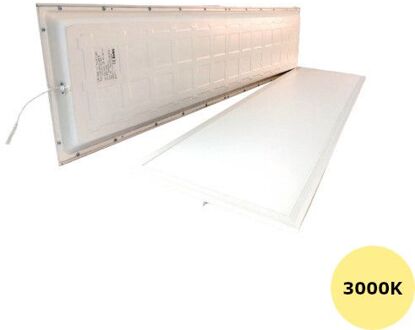 LED Paneel Backlit 120 x 30 cm - 36W - 3000K - UGR<19 - Knippervrij