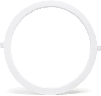 LED Paneel - Downlight - Aigi - Helder/Koud Wit 6500K - 24W - Ø30 - Inbouw - Rond - Wit - Flikkervrij