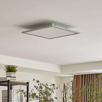 LED paneel Livel, 4000K, 40 cm x 40 cm, zilver, metaal wit, zilver
