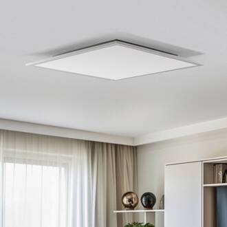 LED paneel Livel, 4000K, 62 cm x 62 cm, zilver, metaal wit, zilver