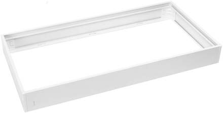 LED Paneel Opbouw Frame - Velvalux - 30x60 - Aluminium - Rechthoek - Wit