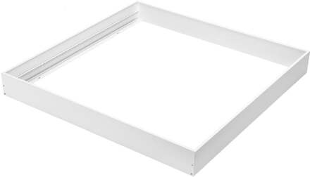 LED Paneel Opbouw Frame - Velvalux - 60x60 - Aluminium - Vierkant - Wit