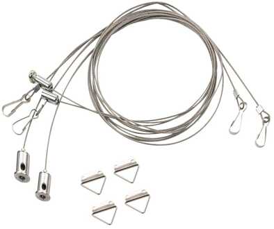 LED Paneel ophangsysteem voor 60x60 - 62x62 - 30x120 LED Panelen