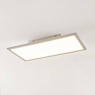 LED paneel Stenley, 4.000 K, 60 cm x 30 cm, zilver/wit wit, zilver
