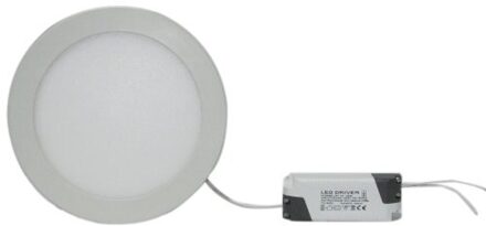 Led Panel Licht 12W Ronde Ultradunne Smd 2835 Power Driver Plafond Lampjes Warm Wit Dimbare