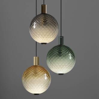 LED-pendel BEAM STICK NUANCE BALLOTON amber Ø 20 cm 927 amber, goud