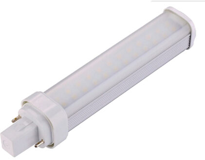 Led PL-C lamp G24 - 7W - 135 graden - matglas