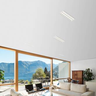 LED plafond inbouwlamp Ade T281 - 21,5 cm x 9 cm wit