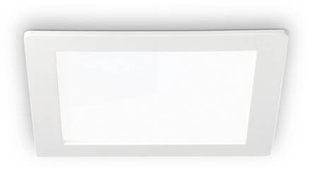 LED plafond inbouwlamp Groef vierkant 11,8x11,8 cm wit