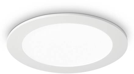 LED plafond inbouwlamp Groove Round 3.000K 22,7cm wit