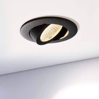 LED plafond inbouwspot voor plafond Dione 4.000 K zwart