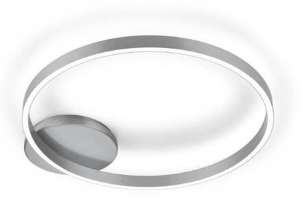 LED plafondlamp Anel-60 nikkel mat, up & down mat nikkel