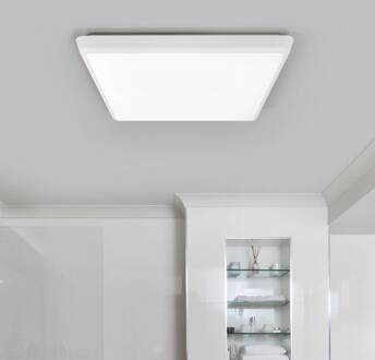 LED plafondlamp Augustin, 40 x 40 cm, wit, IP54