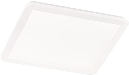 LED Plafondlamp - Badkamerlamp - Trion Camy - Opbouw Vierkant 22W - Spatwaterdicht IP44 - Dimbaar - Warm Wit 3000K - Mat