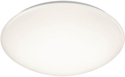 LED Plafondlamp - Badkamerlamp - Trion Paula - 15W - Spatwaterdicht IP44 - Warm Wit 3000K - Rond - Mat Wit - Kunststof