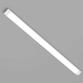 LED plafondlamp Batten, lengte 120 cm, aluminium, wit, 4.000 K
