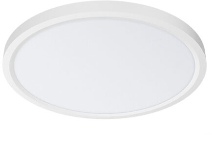 LED Plafondlamp - Brinton Jin - 36W 3960lm - 865 Helder/Koud Wit 6500K - Ø400 mm - Opbouw - Rond - Wit