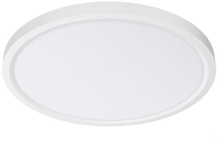 LED Plafondlamp - Brinton Jin - 45W 5280lm - 865 Helder/Koud Wit 6500K - Ø500 mm - Opbouw - Rond - Wit