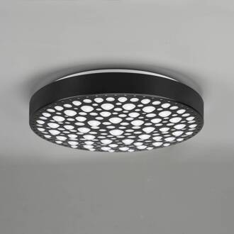 LED plafondlamp Chizu Ø 40,5cm dimbaar RGB zwart