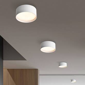 LED plafondlamp CMD 9093, Ø 12 cm, wit, IP44, metaal