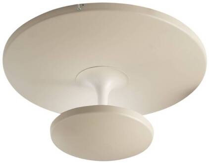 LED plafondlamp Conrad, zandkleurig, Ø 50 cm, metaal, dimbaar