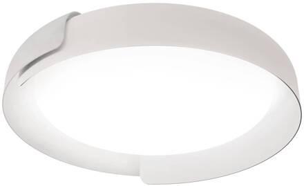 LED plafondlamp Dala, wit/wit, Ø 58 cm, dimbaar