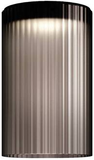 LED plafondlamp Giass, grijs, Ø 30 cm rookgrijs