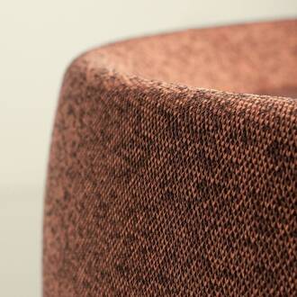 LED plafondlamp Gong, bruin, 4.000 K, Ø 61,2 cm