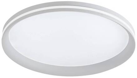 LED plafondlamp Isy, wit, Ø 45 cm, metaal, CCT, dimbaar
