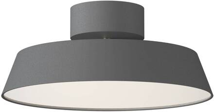 LED plafondlamp Kaito Dim, zwenkbaar, grijs grijs, messing