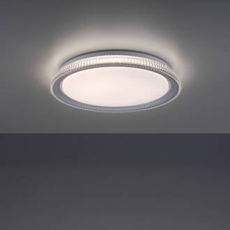 LED plafondlamp Kari, dimbaar Switchmo, Ø 40cm zilver, wit