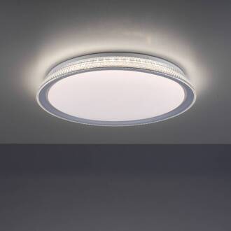 LED plafondlamp Kari, dimbaar Switchmo, Ø 51cm zilver, wit