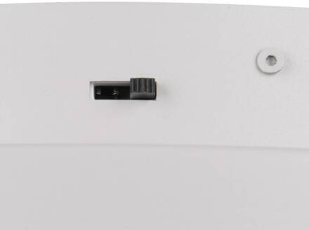 LED plafondlamp Keaton, lichtgrijs, Ø 40 cm, metaal, CCT lichtgrijs, wit