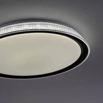 LED plafondlamp LOLAsmart Kari zilver, opaal