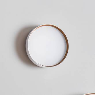 LED plafondlamp Lucia, wit/goudkleurig Ø 35 cm wit, goud