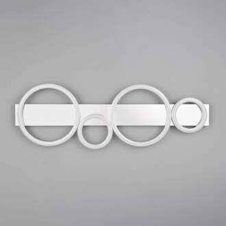 LED plafondlamp Lumos, chroom, 4.000 K, metaal, lengte 72 cm