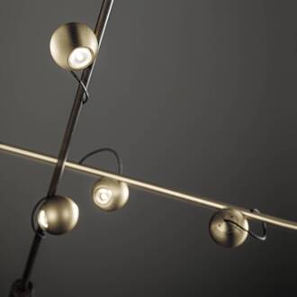 LED plafondlamp Magnetic, brons/goud brons, goud