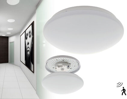 LED Plafondlamp met bewegingsensor - 10W - 4000K - 580Lm - IP40