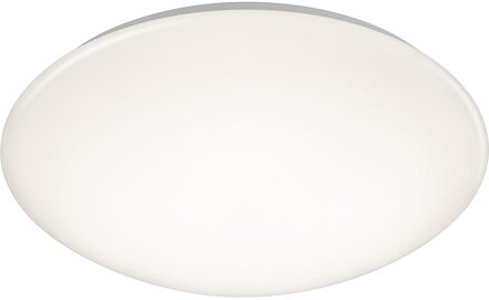 LED Plafondlamp met Bewegingssensor - Trion Poly - Opbouw Rond 12W - Spatwaterdicht IP44 - Warm Wit 3000K - 360° - Mat