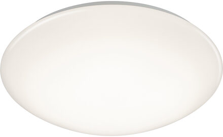 LED Plafondlamp met Bewegingssensor - Trion Poly - Opbouw Rond 18W - Spatwaterdicht IP44 - Warm Wit 3000K - 360° - Mat