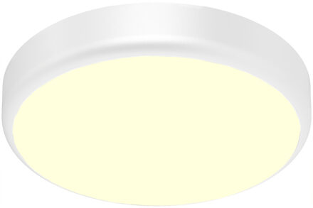 LED Plafondlamp met Sensor + Dag en Nacht Sensor - Brinton Gruna - 20W 2000lm - Warm Wit 3000K - IP54 - Opbouw - Rond