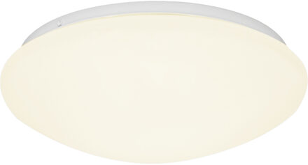 LED Plafondlamp met Sensor - Velvalux - 12W 1300lm - Natuurlijk Wit 4000K - Spatwaterdicht IP44 - Opbouw - Rond - Wit