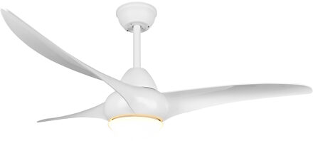 LED Plafondlamp met Ventilator - Plafondventilator - Trion Alasin - 20W - Aanpasbare Kleur - Afstandsbediening - Dimbaar Wit