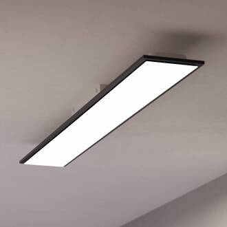 LED plafondlamp Moradillo-Z, zwart, 14 cm zwart, wit