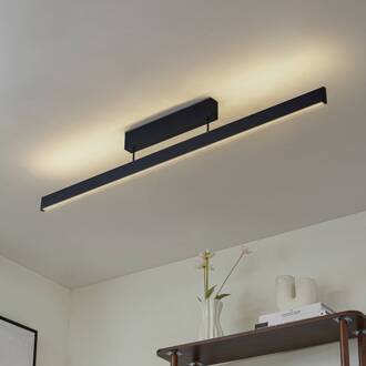 LED plafondlamp Mylosh, zwart, CCT, Tuya