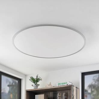 LED plafondlamp Narima, 4.000 K, Ø 100 cm, zilver wit, zilver
