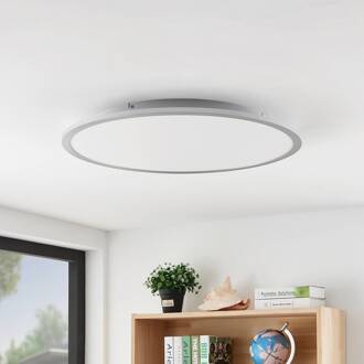 LED plafondlamp Narima, 4.000 K, Ø 60 cm, zilver wit, zilver