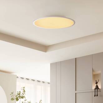 LED plafondlamp Narima, CCT, Ø 60 cm, zilver wit, zilver