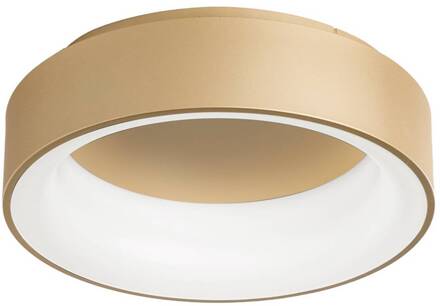 LED plafondlamp Noah, goudkleurig, Ø 45 cm, metaal, CCT